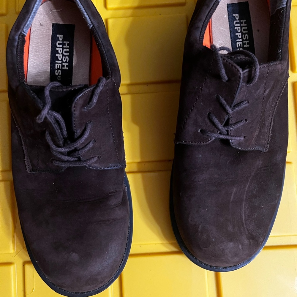 Hush Puppies Men's Dark Brown Oxfords